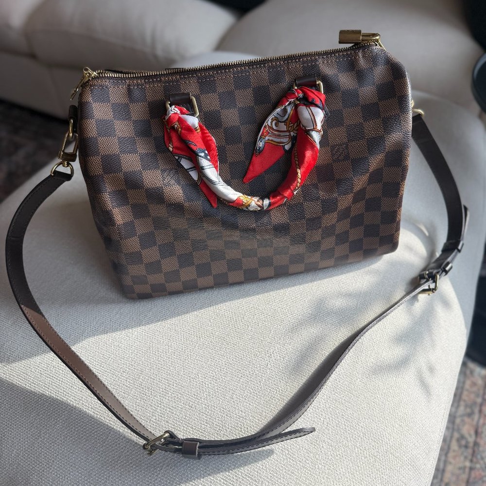 Louis Vuitton Speedy 30 Damier Ebene